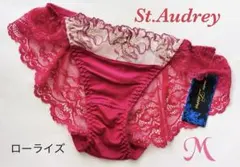 St.Audrey ティアラレースショーツM 刺繍 レッドセントオードリー美匠のサムネイル