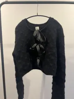 U by SPICK&SPAN ブラックカーディガンのサムネイル