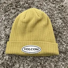VOLCOM マスタードカラー ニット帽