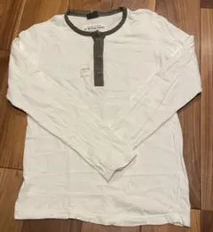 G-STAR RAW ホワイト長袖Tシャツ　L