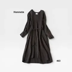 Honneteオネットリネン100% アイリッシュリネンプルオーバー