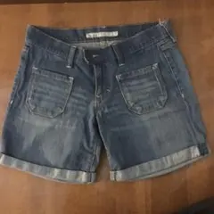 デニムショートパンツ