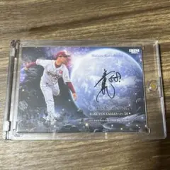楽天イーグルス ベースボールカード 辛島航 直筆サイン 楽天イーグルス ベースボールカード 辛島航 直筆サイン 2025年