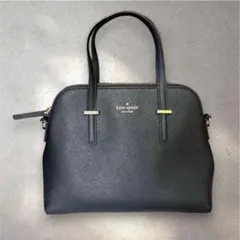 ☆美品　kate spade ブラック ハンドバッグ　ショルダーストラップ付きのサムネイル