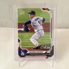 최종 가격 인하 Topps Now 야마모토 유노부 로스앤젤레스 다저스 NLDS