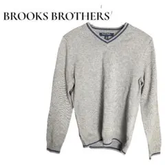 BROOKS BROTHERS グレー Vネックセーター Mのサムネイル