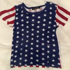 CHUBBYGANG Tシャツ 100cm 星条旗柄のサムネイル