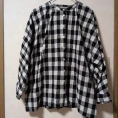 SM2 チェックブラウス