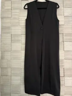 【⭐︎美品】⭐︎ブラック⭐︎ロングジレ