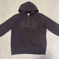GAP 裏ボア ジップパーカー ブラウン L 完売品