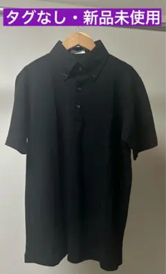 【タグなし・新品未使用】BARNEYS NEWYORK ポロシャツ ブラック Mのサムネイル