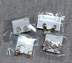 ピアスセット 4点
