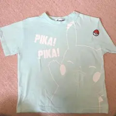 ポケットモンスター ピカチュウ Tシャツ ミントグリーン