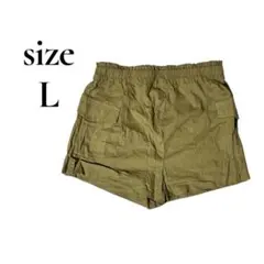 SHEIN オリーブグリーン ショートパンツ L
