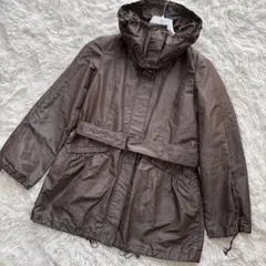 バーバリー ロンドン イタリア製生地 ベルト付 トレンチコート Lサイズ