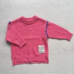 MY LITTLE WONDER ピンク ニット 100