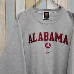 HA400☆ナイキ☆スウェットトレーナー☆カレッジロゴ刺繍☆メキシコ製☆00s