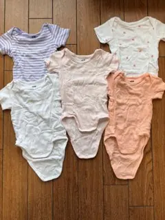 H&M 夏用ベビー肌着 6点セット