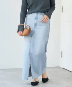 IENA イエナ upper hights アッパーハイツ デニム スカート - メルカリ