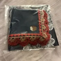 近沢レース　タオルハンカチ　ポンパドウル　コラボ パン・ドゥ・ミー