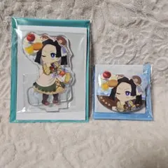 鬼滅の刃 実りの秋まつり アクスタ&缶バッジ 神崎アオイ