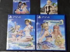 PS4 DEAD OR ALIVE Xtreme 3 2セット コード付き