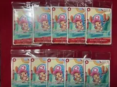 ワンピース　マクドナルド未開封　10パック　プロモーションカードセット2025