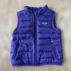 patagonia 紫 ベビーベスト　12m