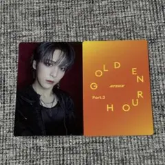 ATEEZ GOLDEN HOUR PT.3 ヨーロッパ限定トレカ ユノ②