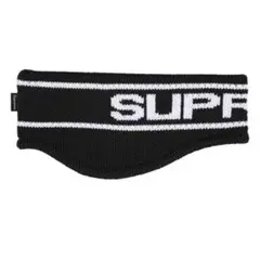 Supreme Contrast Logo Headband "Black"