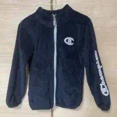 Champion フリースジャケット ネイビー