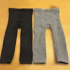 黒とグレーのパンツセット 85.90
