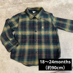 GAP 18-24months チェック柄シャツ　GAPbaby