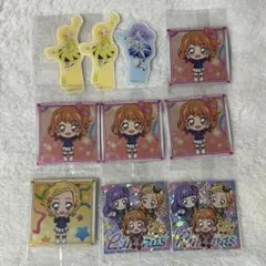 アイカツ ルミナス ステッカー シール あかり スミレ ひなき まとめ売り
