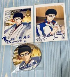 新テニスの王子様 テニプリ テニラビ ミニブロマイド 乾　缶バッジ　乾貞治