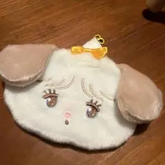 mikko illustrationsのぬいぐるみポーチ「スフレ」