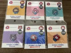 大阪万博 ミャクミャク サンリオ ピンバッジ 会場限定 ６個セット