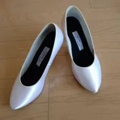 新品 MARS 社交ダンスシューズ白 ヒール７センチ