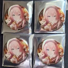 プロセカ 缶バッジ 50B 巡音ルカ グリッター缶バッジ