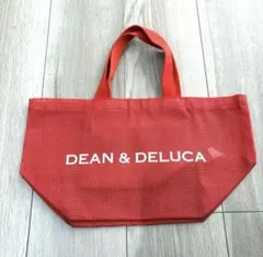 ディーンアンドデルーカ メッシュトート　赤　Sサイズ