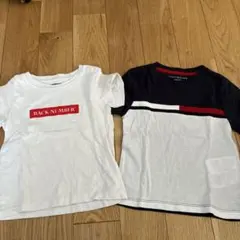 BACK NUMBER & TOMMY HILFIGER Tシャツ2枚セット