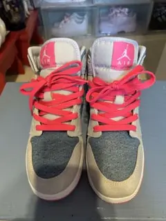 Nike Air Jordan 1 Mid デニム ピンク - メルカリ