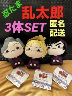 忍たま乱太郎 もちぴこぬいぐるみ 第八弾 綾部　斉藤　浜守　3体セット