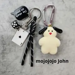じゃらじゃらキーホルダー ＆ mojojojo うさぎ セット ブラック ハート