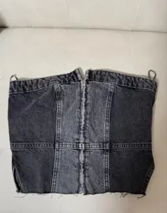 ダークグレー XS ストレッチデニム