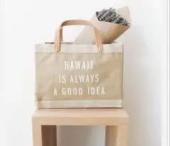 at Dawn ジュート トートバッグApolis Hawaii Bag - メルカリ