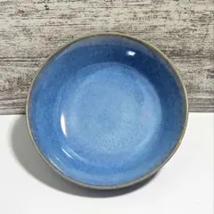 御浜窯　ブルー鉢