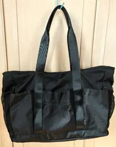 ワークマン　マルチポケットトートバッグ　ブラック CORDURA