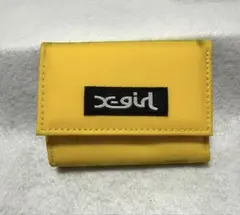 X-girl 三つ折り財布　【イエロー】
