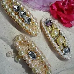 ビジュ－スワロフスキーバレッタ